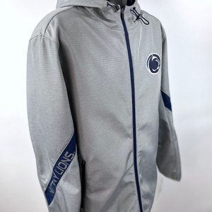 PENN STATE NITTANY LIOHS NCAA Hooded Rain Slog Jacket M L XL 2X